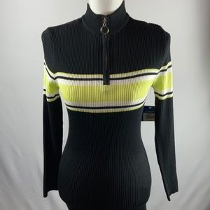 Sweater Dress by Arizona Jeans Mock Neck Sz. M